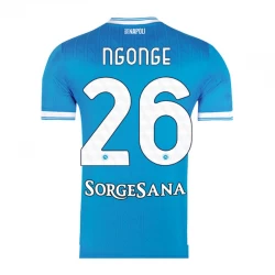 Maglia Calcio SSC Napoli Ngonge #26 2025-26 Prima Uomo