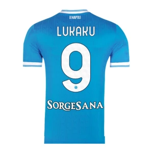 Maglia Calcio SSC Napoli Romelu Lukaku #9 2025-26 Prima Uomo