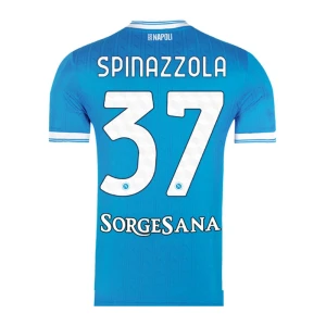 Maglia Calcio SSC Napoli Spinazzola #37 2025-26 Prima Uomo