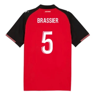Maglia Calcio Stade Rennais FC Brassier #5 2025-26 Prima Uomo