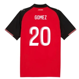 Maglia Calcio Stade Rennais FC Gomez #20 2025-26 Prima Uomo
