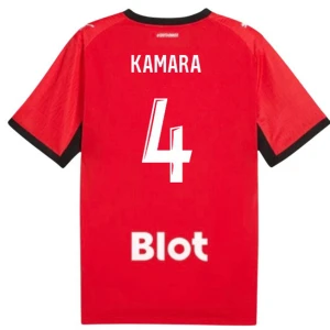 Maglia Calcio Stade Rennais FC Kamara #4 2026-27 Prima Uomo