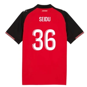 Maglia Calcio Stade Rennais FC Seidu #36 2025-26 Prima Uomo