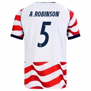Maglia Calcio Stati Uniti A. Robinson #5 Mondiali 2026 Prima Uomo