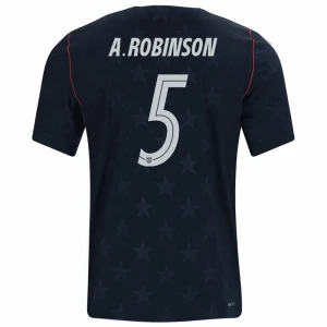 Maglia Calcio Stati Uniti A. Robinson #5 Mondiali 2026 Trasferta Uomo