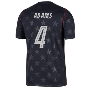 Maglia Calcio Stati Uniti Adams #4 Mondiali 2026 Trasferta Uomo