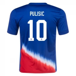 Maglia Calcio Stati Uniti Christian Pulisic #10 Copa America 2024 Trasferta Uomo