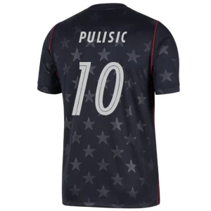 Maglia Calcio Stati Uniti Christian Pulisic #10 Mondiali 2026 Trasferta Uomo