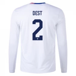 Maglia Calcio Stati Uniti Dest #2 Copa America 2024 Prima Uomo Manica Lunga