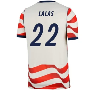 Maglia Calcio Stati Uniti Lalas #22 Mondiali 2026 Prima Uomo