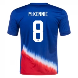 Maglia Calcio Stati Uniti Mckennie #8 Copa America 2024 Trasferta Uomo