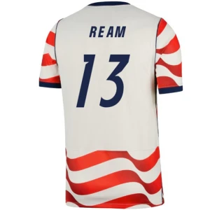 Maglia Calcio Stati Uniti Ream #13 Mondiali 2026 Prima Uomo