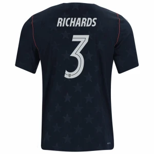 Maglia Calcio Stati Uniti Richards #3 Mondiali 2026 Trasferta Uomo