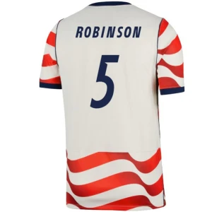 Maglia Calcio Stati Uniti Robinson #5 Mondiali 2026 Prima Uomo