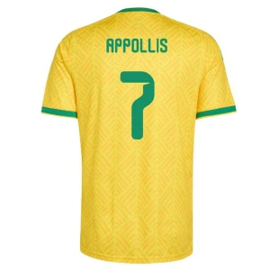 Maglia Calcio Sud Africa Appollis #7 Mondiali 2026 Prima Uomo
