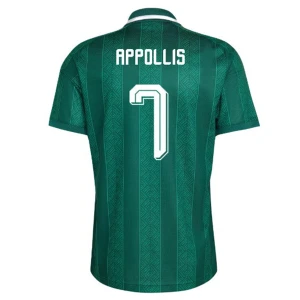 Maglia Calcio Sud Africa Appollis #7 Mondiali 2026 Trasferta Uomo
