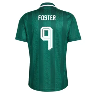 Maglia Calcio Sud Africa Foster #9 Mondiali 2026 Trasferta Uomo