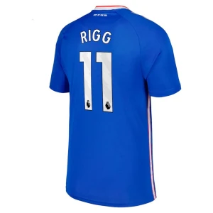 Maglia Calcio Sunderland AFC 2025-26 Rigg #11 Trasferta Uomo