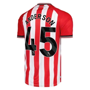 Maglia Calcio Sunderland AFC Anderson #45 2025-26 Prima Uomo