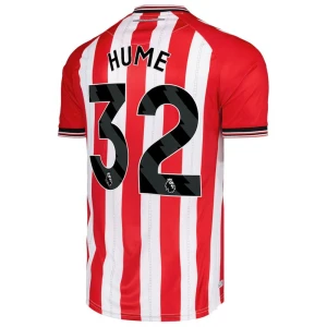 Maglia Calcio Sunderland AFC Hume #32 2025-26 Prima Uomo