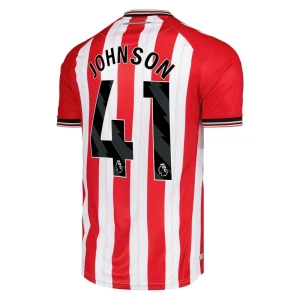Maglia Calcio Sunderland AFC Johnson #41 2025-26 Prima Uomo