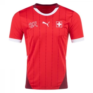 Maglia Calcio Svizzera Europei 2024 Prima Uomo