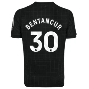 Maglia Calcio Tottenham Hotspur 2025-26 Bentancur #30 Trasferta Uomo