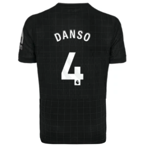 Maglia Calcio Tottenham Hotspur 2025-26 Danso #4 Trasferta Uomo