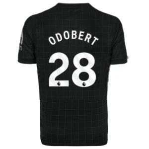 Maglia Calcio Tottenham Hotspur 2025-26 Odobert #28 Trasferta Uomo