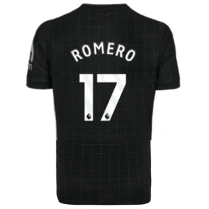 Maglia Calcio Tottenham Hotspur 2025-26 Romero #17 Trasferta Uomo