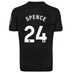 Maglia Calcio Tottenham Hotspur 2025-26 Spence #24 Trasferta Uomo