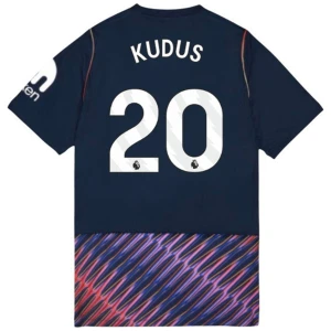Maglia Calcio Tottenham Hotspur 2026-27 Kudus #20 Trasferta Uomo