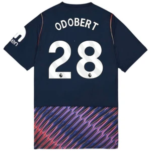 Maglia Calcio Tottenham Hotspur 2026-27 Odobert #28 Trasferta Uomo