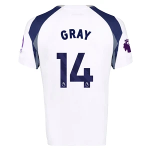 Maglia Calcio Tottenham Hotspur Gray #14 2025-26 Prima Uomo
