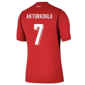 Maglia Calcio Turchia Akturkoglu #7 Mondiali 2026 Prima Uomo