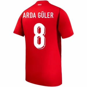Maglia Calcio Turchia Arda Güler #8 Mondiali 2026 Prima Uomo