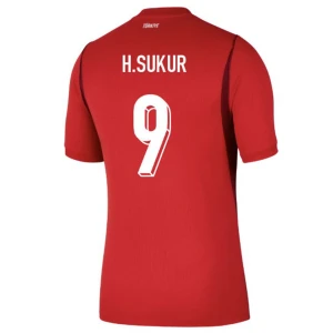 Maglia Calcio Turchia H. Sukur #9 Mondiali 2026 Prima Uomo