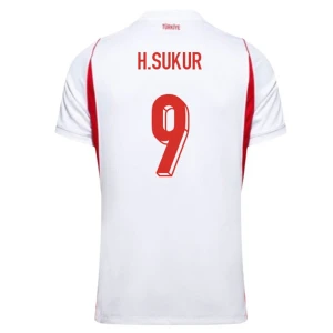 Maglia Calcio Turchia H. Sukur #9 Mondiali 2026 Trasferta Uomo