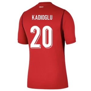 Maglia Calcio Turchia Kadioglu #20 Mondiali 2026 Prima Uomo