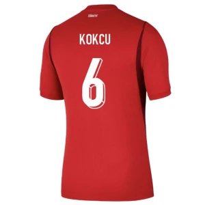 Maglia Calcio Turchia Kokcu #6 Mondiali 2026 Prima Uomo