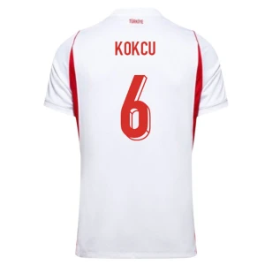 Maglia Calcio Turchia Kokcu #6 Mondiali 2026 Trasferta Uomo