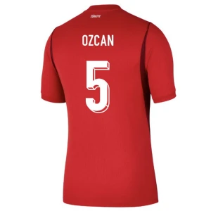 Maglia Calcio Turchia Ozcan #5 Mondiali 2026 Prima Uomo