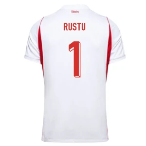 Maglia Calcio Turchia Rustu #1 Mondiali 2026 Trasferta Uomo