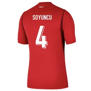Maglia Calcio Turchia Soyuncu #4 Mondiali 2026 Prima Uomo