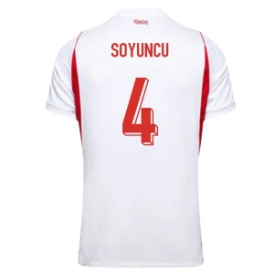 Maglia Calcio Turchia Soyuncu #4 Mondiali 2026 Trasferta Uomo