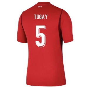 Maglia Calcio Turchia Tugay #5 Mondiali 2026 Prima Uomo