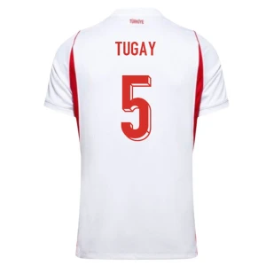 Maglia Calcio Turchia Tugay #5 Mondiali 2026 Trasferta Uomo