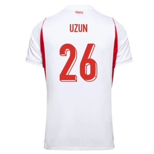 Maglia Calcio Turchia Uzun #26 Mondiali 2026 Trasferta Uomo