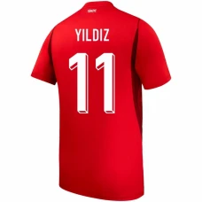 Maglia Calcio Turchia Yildiz #11 Mondiali 2026 Prima Uomo