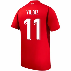 Maglia Calcio Turchia Yildiz #11 Mondiali 2026 Prima Uomo